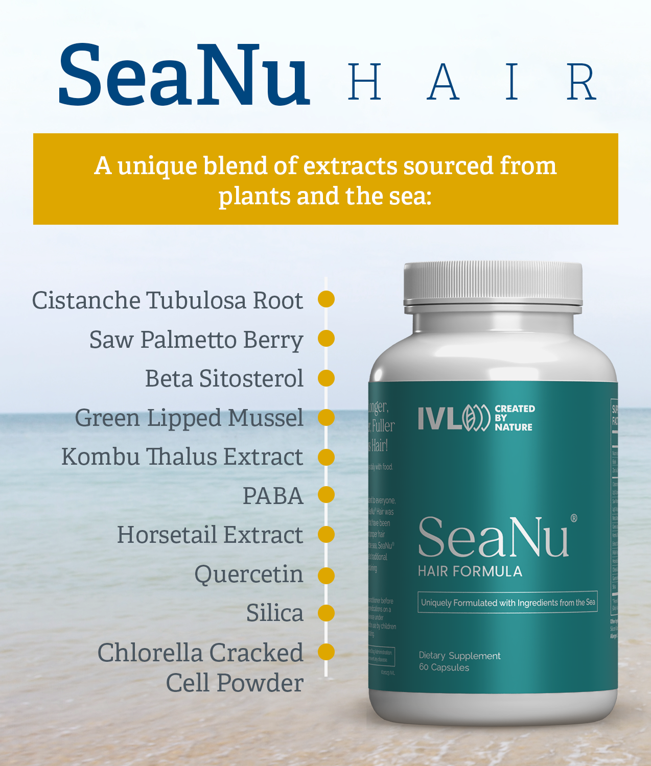 SeaNu® Hair Formula
